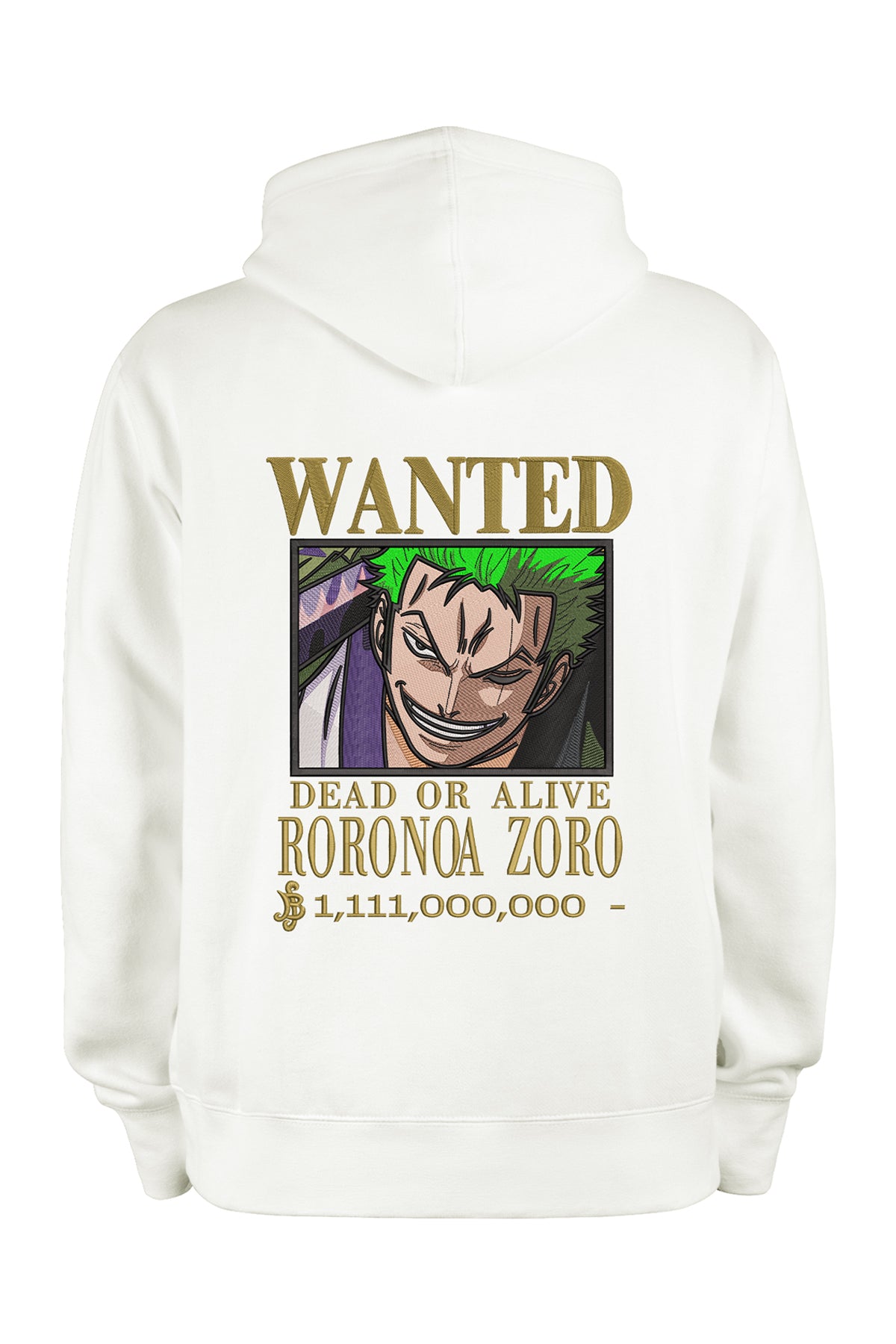 Zoro Wanted Hoodie