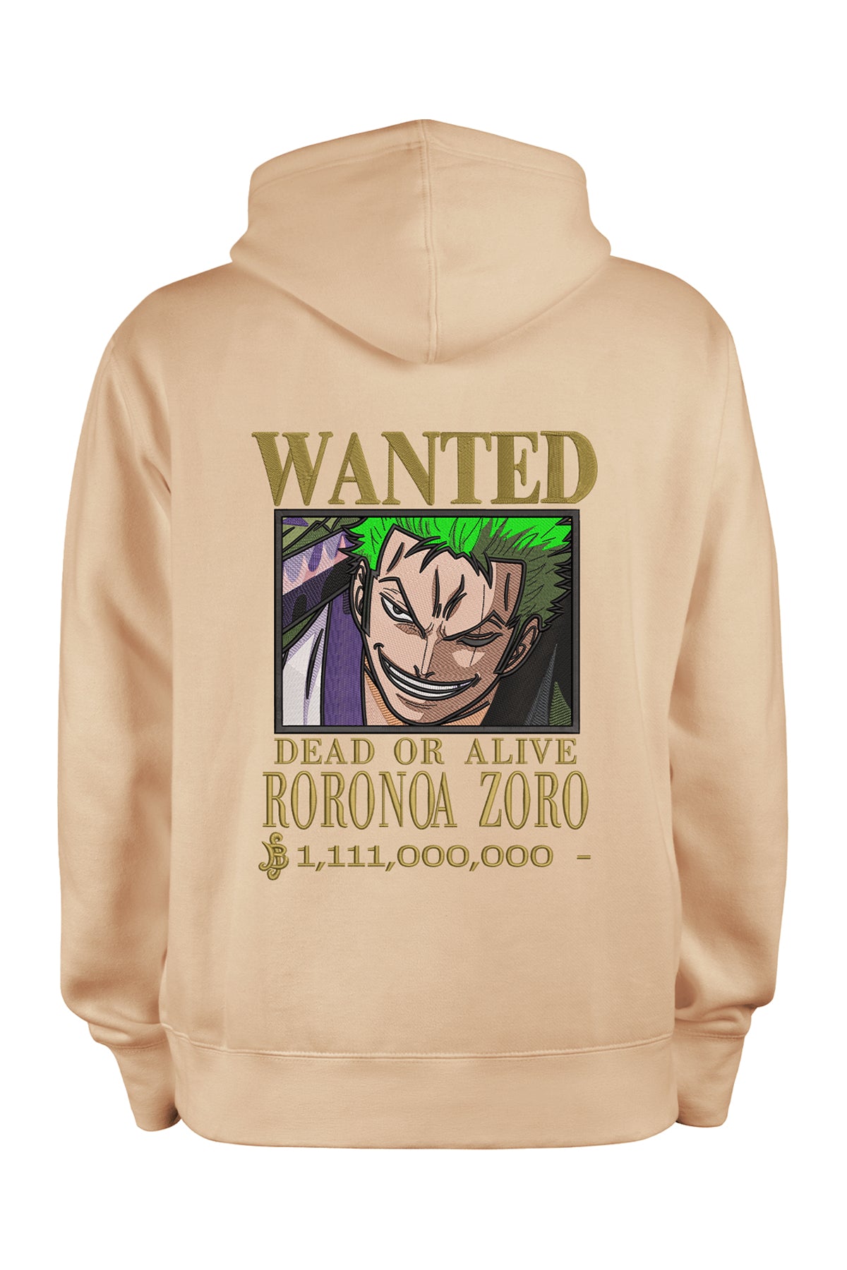 Zoro Wanted Hoodie