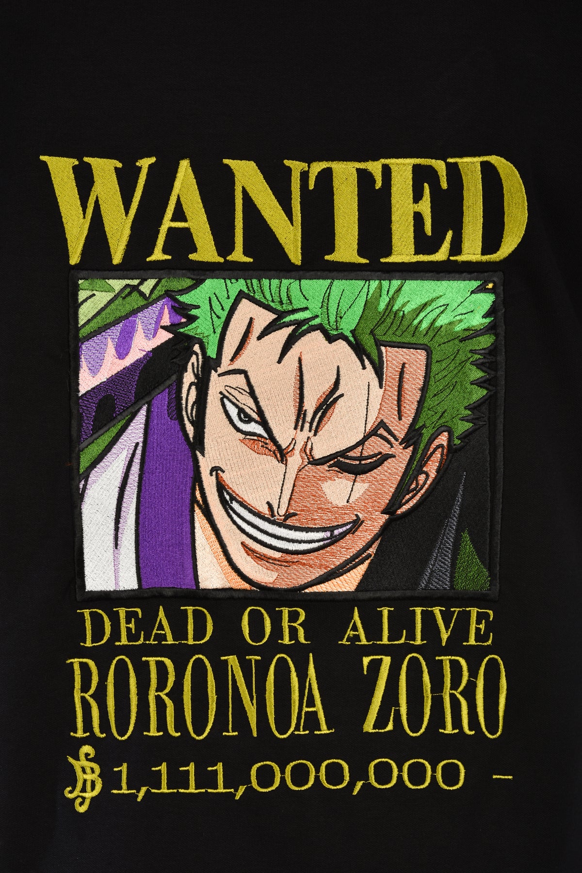 Zoro Wanted Hoodie