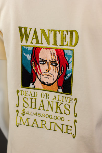 Red Hair Pirates Shanks T shirt