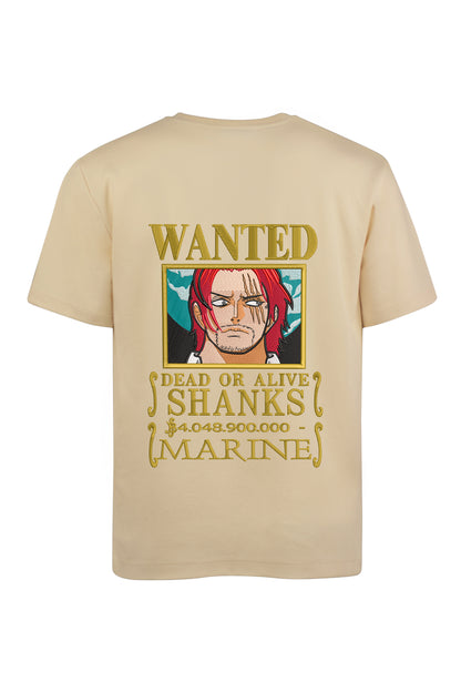 Red Hair Pirates Shanks T shirt