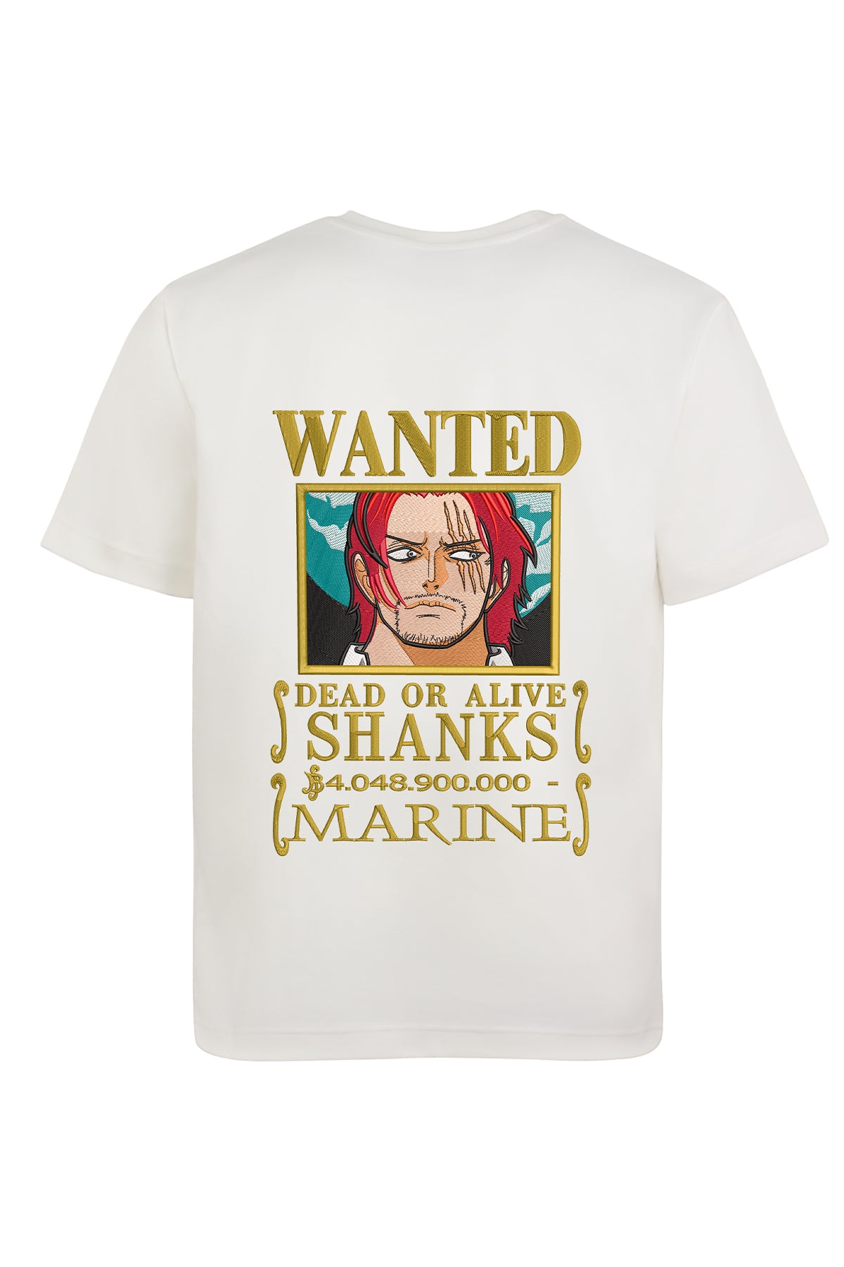 Red Hair Pirates Shanks T shirt