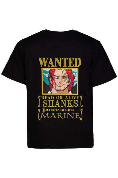 Red Hair Pirates Shanks T shirt